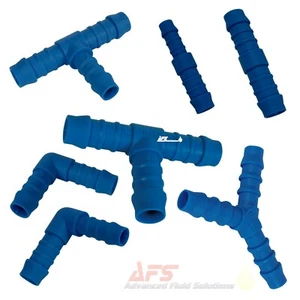 Unidor de manguera de silicona conector de tubo de púas de nailon reparación tubería montaje de agua aire - Imagen 1 de 8