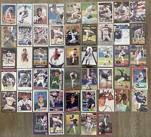 [Lot de 50] John Smoltz HOF - Atlanta Braves - Collection de cartes de baseball