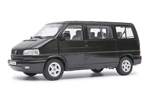 Volkswagen VW T4 B Bus Caravelle Auto Modelo Negro Schuco 1:18 450041600 Nuevo - Imagen 1 de 6
