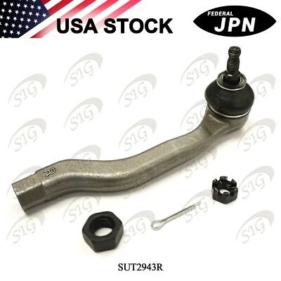 Extremo de barra de amarre exterior derecho para Honda CRX 1988-1991 1 pieza Foto 1 de 4