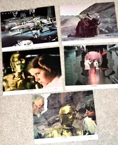 STAR WARS NEW HOPE(1977)Original five 8''x10''Front-of-house set Lobby Cards foh - Picture 1 of 6