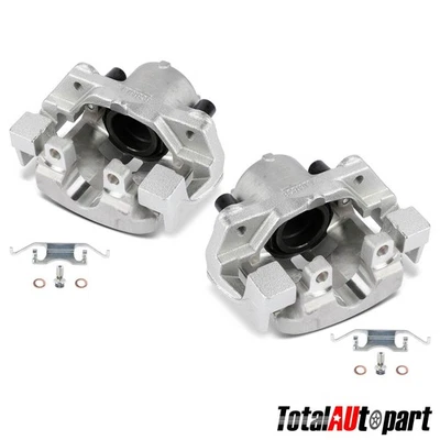 2x Pinza de freno con soporte para BMW 525i 2001-2003 528i E39 delantera izquierda y derecha Foto 1 de 4