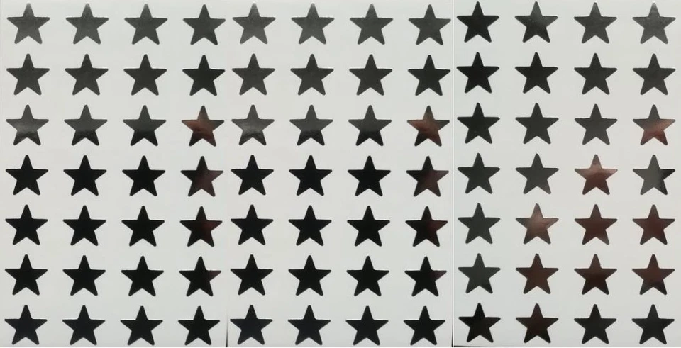 84x STERNE 1,4 cm SILBER AUFKLEBER A24 Deko Bastel Geburtstag Weihnacht STICKER - Bild 1 von 1