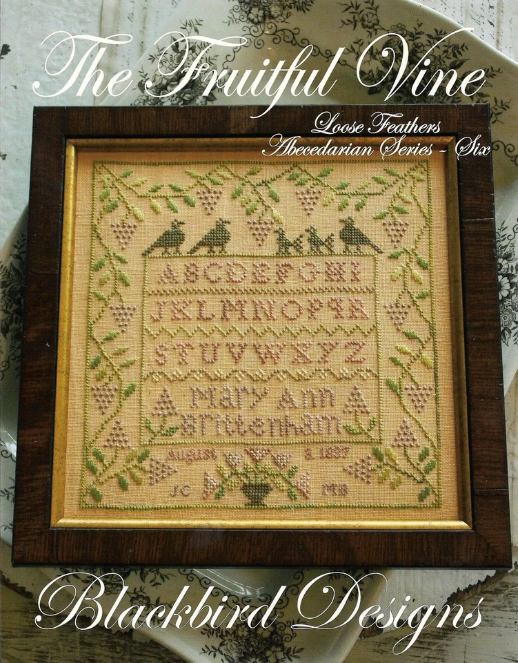 The Fruitful Vine by Blackbird Designs cross stitch pattern - Image 1 of 1
