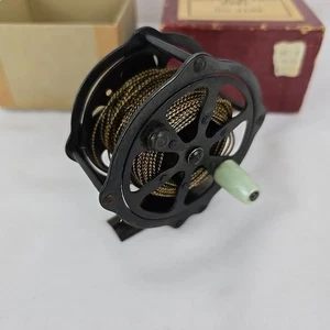 Carrete de mosca de acción única JC Higgins modelo 3133 de colección hecho en EE. UU. nuevo stock antiguo - Imagen 1 de 13