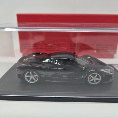 LOOKSMART LS421C 1:43 Ferrari LaFerrari Nero DS Carbonium 2013 Geneva Motorshow - Image 1 of 4