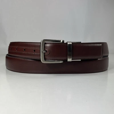 Cinturón reversible de cuero sintético - para hombre talla 56 Foto 1 de 4