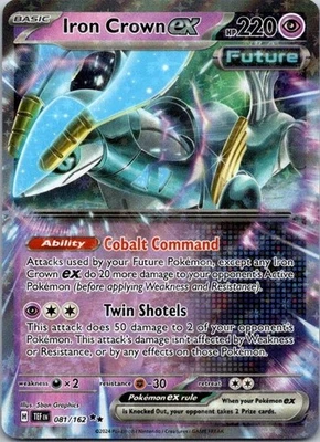 Iron Crown ex 081/162 SV05: Temporal Forces Holo - Image 1 of 2