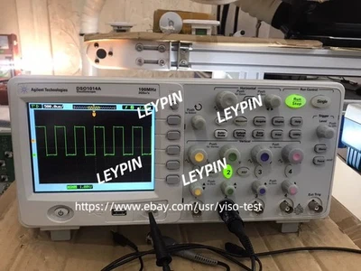 Agilent DSO1014A Oscilloscope 100 MHz 4 Channel w/ Probes TESTED WORKING - Image 1 of 4