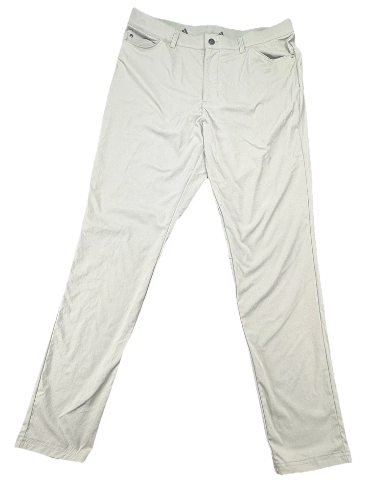 Adidas Men's Golf Pants Ultimate365 Tapered 5 Pocket Size 38/32 Gray (ADVR0856)