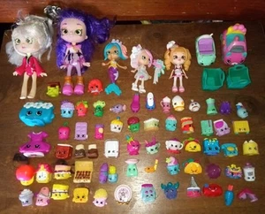 Moose Shopkins Shoppie Food Mix 70+ Pieces Bridal Mini Figures - Picture 1 of 4