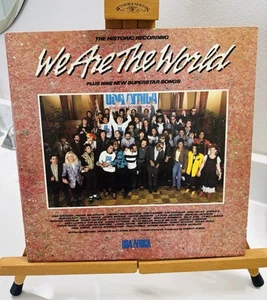 We Are The World Michael Jackson Various Artists Original Inner Sleeve VG+ 1987 - Picture 1 of 7
