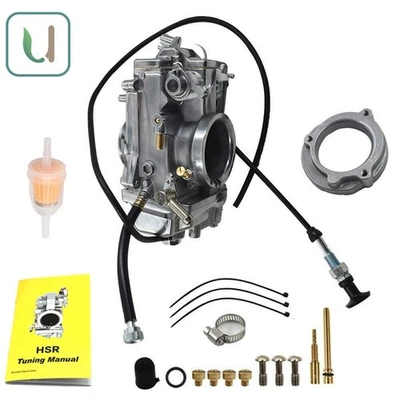 Carburador de corrida estoque EUA para Harley Davidson HSR48 HSR48 42-6265 HSR48 mm - Imagem 1 de 4