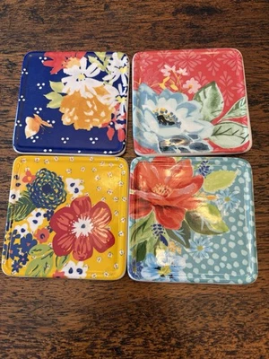 Juego de montaña rusa floral The Pioneer Woman - Juego de 4 - Sin caja Foto 1 de 3