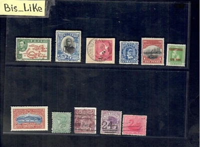 BIS-LIKE:11 diff. stamps GB Col. NH/MH/used LOT 07 NV 168 - Image 1 of 2