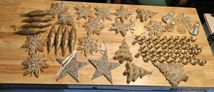 weihnachtsschmuck konvolut vintage Gold & Silber - Bild 1 von 13