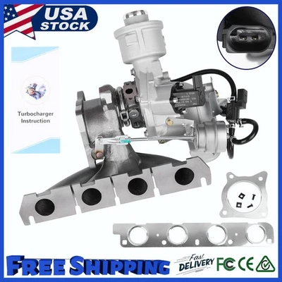 Turbo Turbocharger for Audi A4 2.0T B7 SPOILER BWE BWT K03 2005-2007 2008 2009 Foto 1 de 4