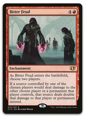 Bitter Feud #32 (NM) Commander 2014 C14 Magic MTG - Image 1 of 2