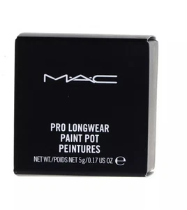 MAC M·A·C PRO LONGWEAR PAINT POT in BLACK MIRROR 0.17oz NEW BOXED AUTHENTIC - Picture 1 of 1
