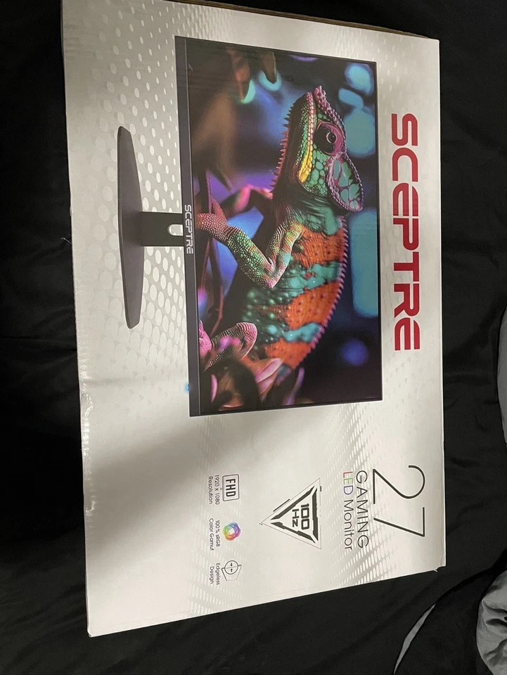 Monitor para jogos Sceptre 27" 1080P, 165Hz, 1ms, AMD FreeSync, 99% sRGB - Imagem 1 de 4