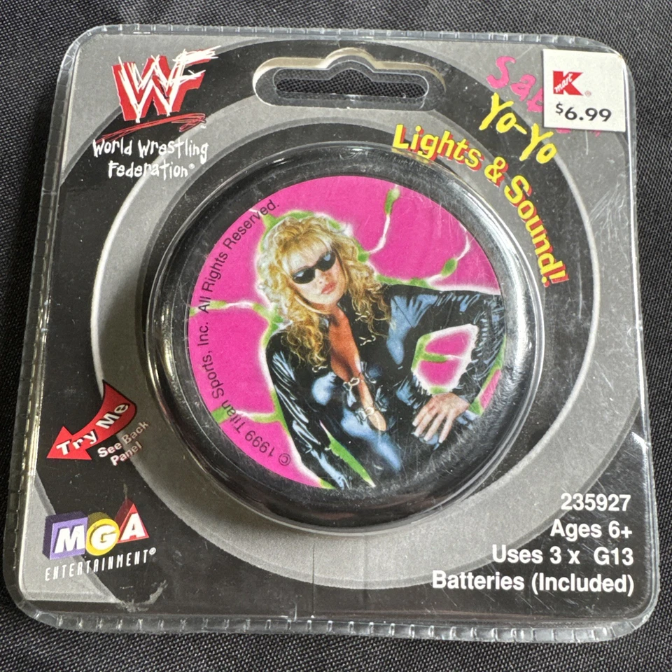 1999 WWF Wrestling Diva "sable" Electronic Yo-yo WWE MGA Entertainment