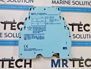 Barrera de seguridad de diodo de derivación MTL MTL7187P+ Um: 250v ambiente máximo: 60°C - Imagen 1 de 5