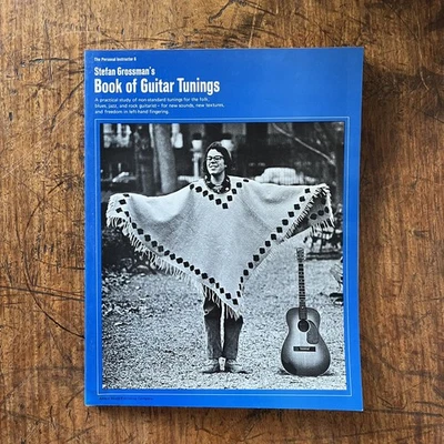 Stefan Grossman's Book of Guitar Tunings - RARE Blues Tabular Guitar Book 1972 - Image 1 of 4