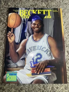 Beckett Basketball Card Monthly February 1994 Jamal Mashburn Issue #43 - Picture 1 of 6