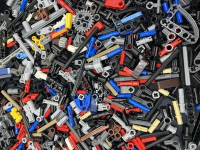 Lego Lot of 500 Technic Pins Connectors Gears Rods etc Mixed Lot (FREE SHIPPING) - Image 1 of 4