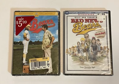 The Bad News Bears DVD Widescreen Collection 1976 & 2005 Baseball Comedy - Image 1 of 4