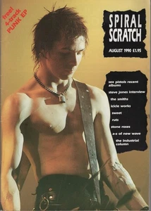 SPIRAL SCRATCH Magazine (Vol 2, no 1 Aug 1990) SID VICIOUS Stone Roses SWEET - Picture 1 of 8