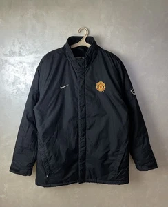 Vintage Nike Manchester United 2000 Puffer Jacket Men L - Picture 1 of 6
