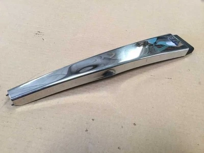 98-03 Jaguar XJ8 OUTSIDE LH Left B Pillar Door CHROME Molding OEM  - Image 1 of 4