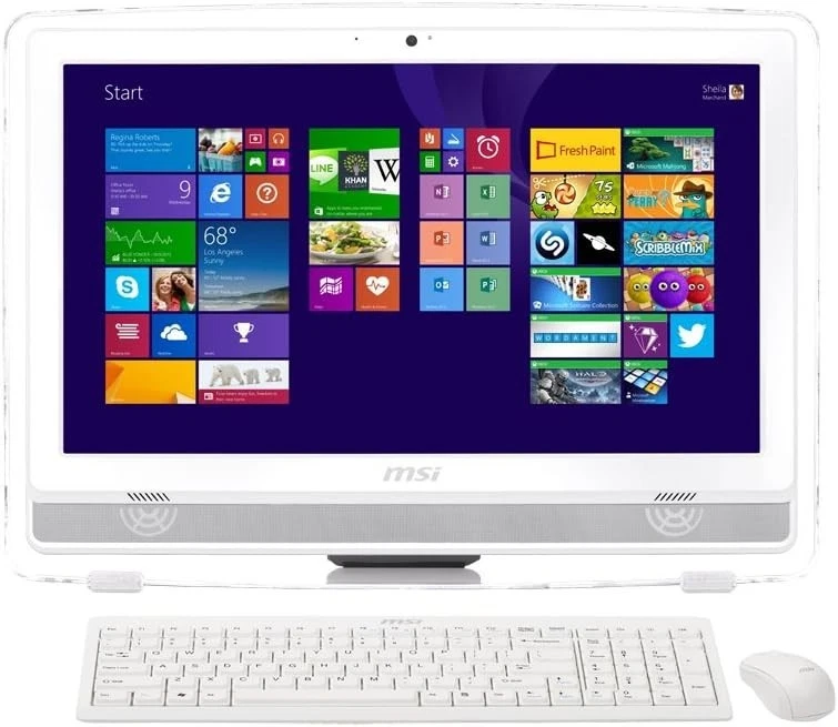 Msi AE222T Pc All in One - I3-4150 3.5Ghz -8GB-SSD da490GB - Graphics 4400-21,5" - Immagine 1 di 1