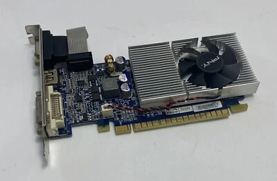 1GB PNY nVidia GeForce GT430 GDDR3 DVI / HDMI / VGA PCI-e Graphics Video Card - Image 1 of 4