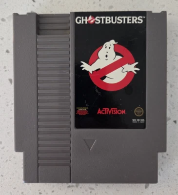 Ghostbusters NES Game Cartridge Nintendo Entertainment System Tested - Image 1 of 3