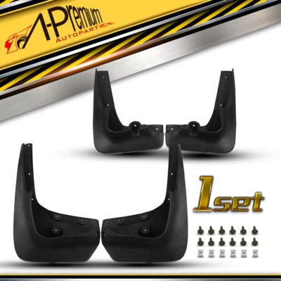 A-Premium 4x Protector contra salpicaduras guardabarros para BMW X6 E71 Series 2008-2014 3,0 L 4,4 L V8 Foto 1 de 4