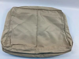 2 Pack Hampton Bay Cambridge Sunbrella Canvas Antique Beige Ottoman Slipcovers - Picture 1 of 6