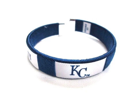 Kansas City Royals Fan Band Bracelet MLB Licensed Baseball Jewelry Cover