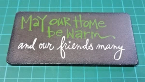 May Our Home Be Warm & our Friends Many Fridge Magnet by Stargazer Originals - Imagen 1 de 6