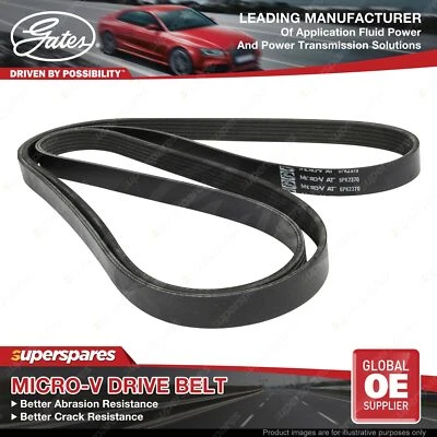 Gates Alternator Micro-V Drive Belt for Mercedes Benz M-Class W163 S-Class W220 - image 1 of 3