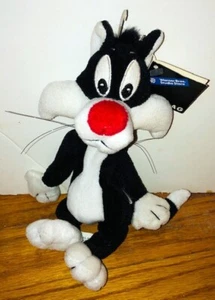 Warner Brothers Studio Store Sylvester The Cat Looney Tunes PLUSH BEAN BAG NWT - Picture 1 of 1