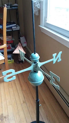 Good Directions Weathervane Set-up Blue Verde Balls ,Directionals - Image 1 of 3