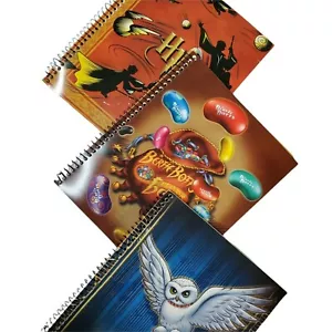 Lotto di 3 Stivali Mead Bertie Notebook Spirale Harry Potter 2001 Vintage Quidditch H - Foto 1 di 10