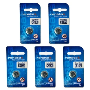 Renata Lithium Watch Batteries Coin Cells - CR1620 - x1 x2 x3 x5 x10 - Picture 1 of 7