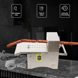 45 mm Wurst Knüpfmaschine automatische elektrische Wurst Twist Bindemaschine - Bild 1 von 12