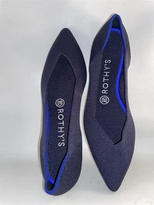 Rothy's Point Azul Marino Zapatos para Mujer Mocasines Planos Talla 8 Nuevos Sin Caja - Imagen 1 de 1