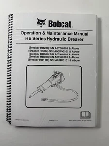 Bobcat HB Hydraulic Breaker Operation & Maintenance Manual 2017 6904104 NEW - Picture 1 of 2