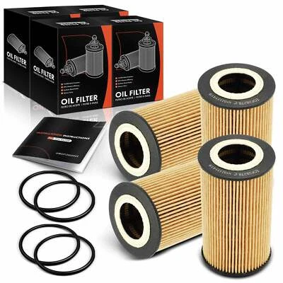 4x Engine Oil Filter for Porsche 911 Boxster Carrera GT Cayenne Cayman 10K Miles - Image 1 of 4