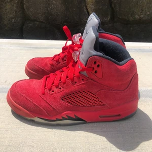 red suede 5s